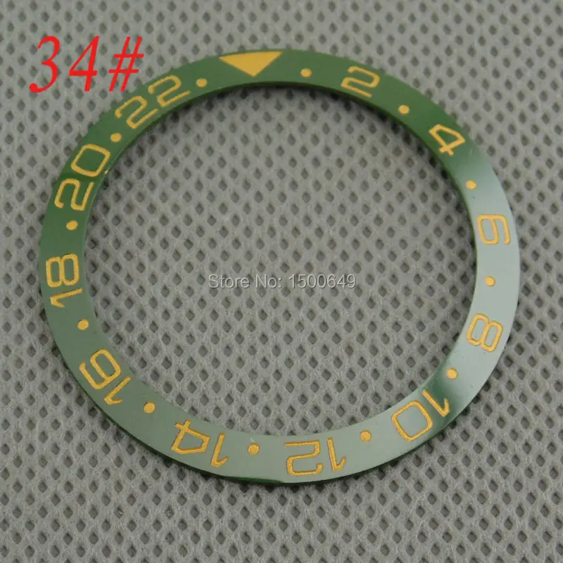 38 мм наружный диаметр зеленый/черный/серый/белый керамический ободок 2 4 6 8... 22