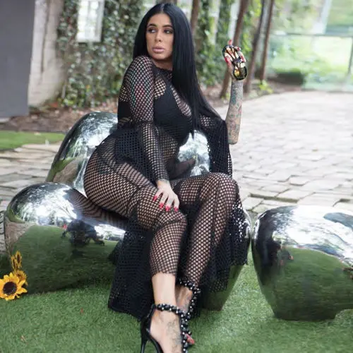 2018 Новые Сексуальные женские ажурные чулки черного цвета женское белье с длинным