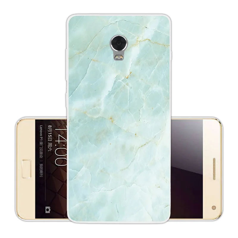 for Lenovo Vibe P1 Soft TPU Cases 5.5 inch Clear Silicone Skin Animal Back Cover Funda Shell |