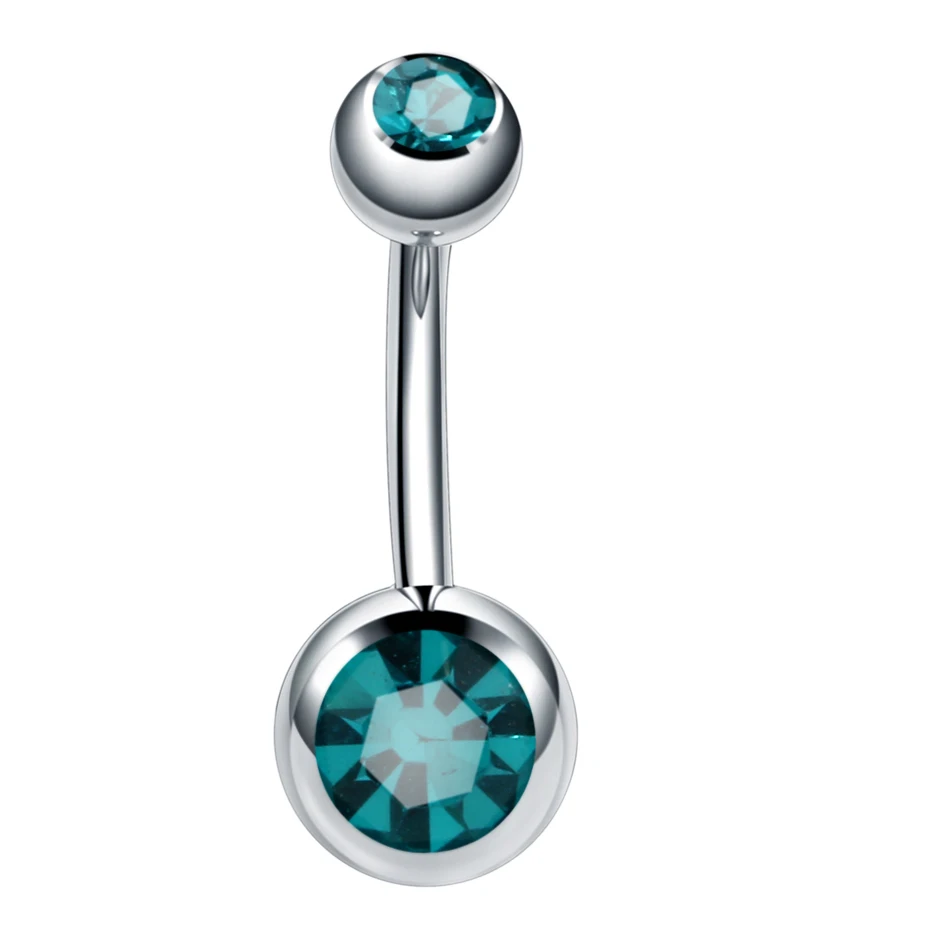 1 шт. хирургическое стальное кольцо для пирсинга живота пирсинг пупка