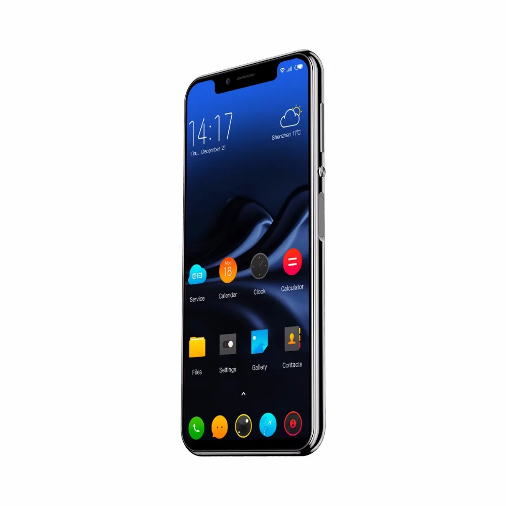 Elephone A4 мобильных телефонов 4G 5 85 дюйма 1512x720 Android 8 1 смартфон MTK6739 4 ядра 3 GB 16 8.0MP 3000 mAh