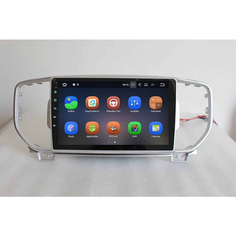 Автомобильный DVD плеер Lenvio 2 Гб ОЗУ Android 7 1 для KIA KX5 Sportage 2016 2017 четырехъядерный