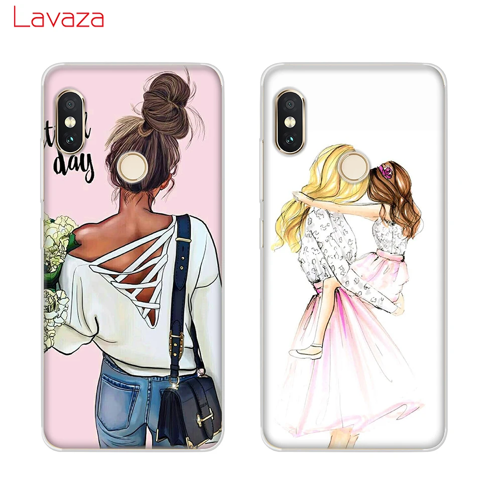 Твердый чехол для телефона Lavaza черный коричневый мамы дочки королевы Huawei P30 Pro Lite