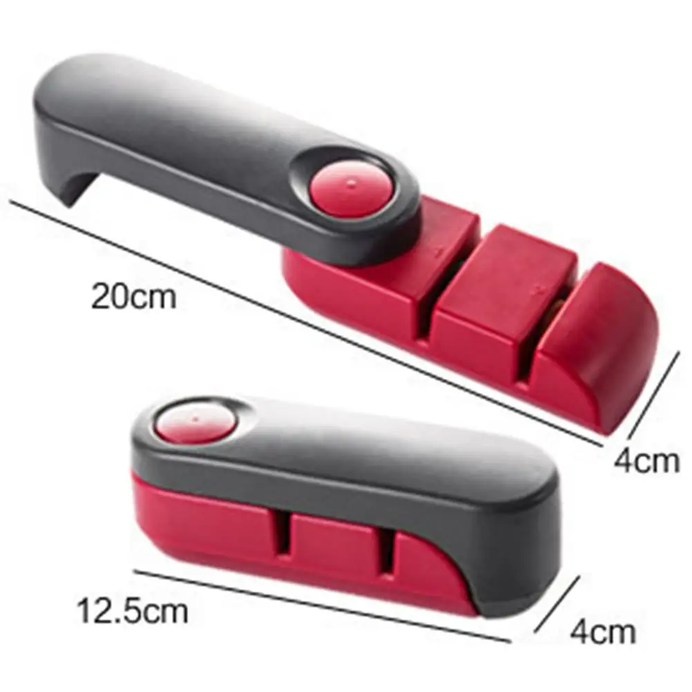 Adeeing Складная ручка точилка для инструментов с двойным слотом точильная пластина