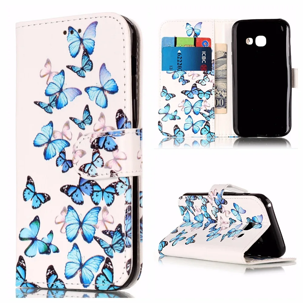 Чехол для coque Samsung A5 (2017) 2016 чехлы из искусственной кожи телефонов Galaxy A3