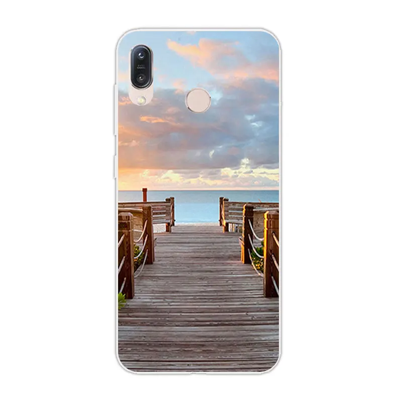 08 5,5 дюймов для Asus Zenfone Max M1 ZB555KL, чехол для телефона, полный защитный чехол для ASUS ZB555KL, силиконовый Деревянный чехол - Цвет: 08