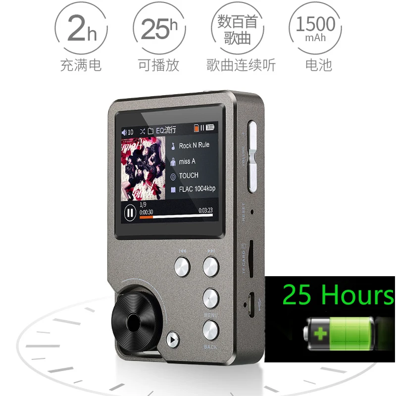 HIFI MP3, высококачественный Мини-спортивный DAC MP3-плеер обновленная версия DSD музыка flac MP3 аудио плеер
