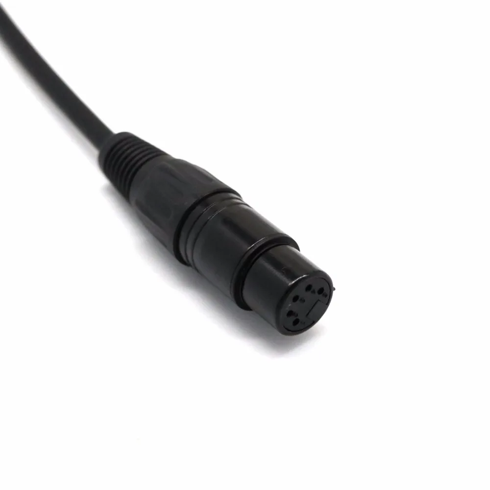 Кабель DMX с 3 контактным штекером 0 5 м кабель dmx разъемом адаптером DMX|cable dmx|cable 5pincable