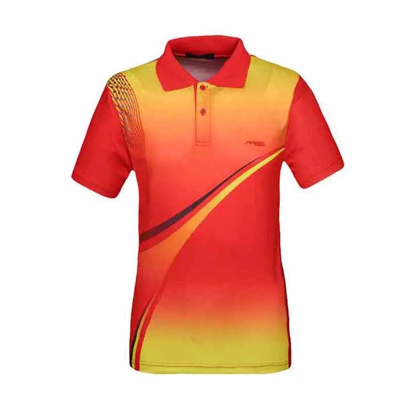 Мужские теннисные рубашки дышащая быстросохнущая спортивная толстовка из