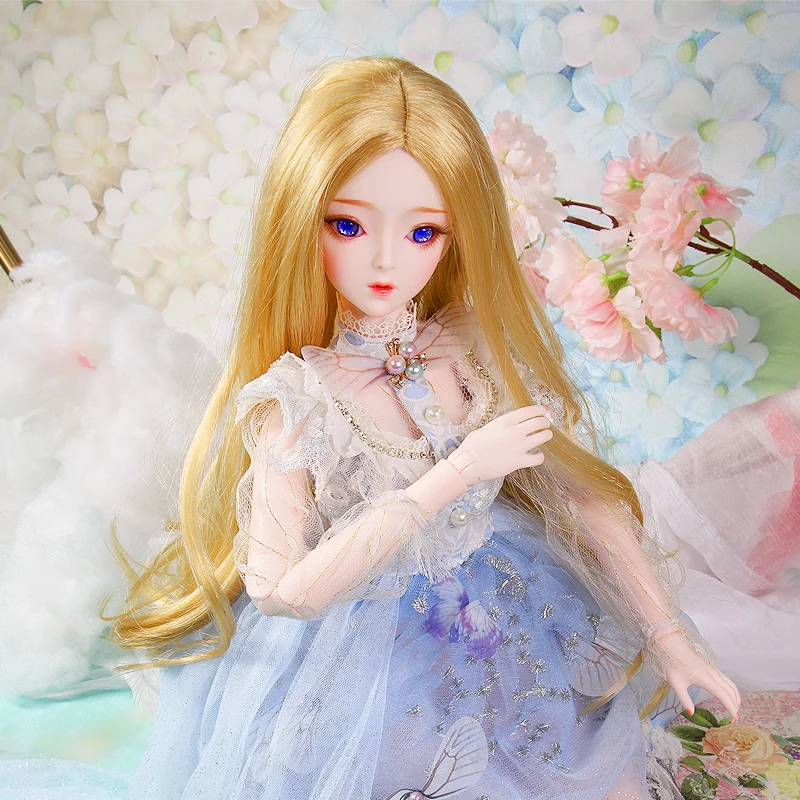 Estatrek DBS 1/3 карамельный цвет длинные волосы парик для BJD SD Куклы Фигурки DIY