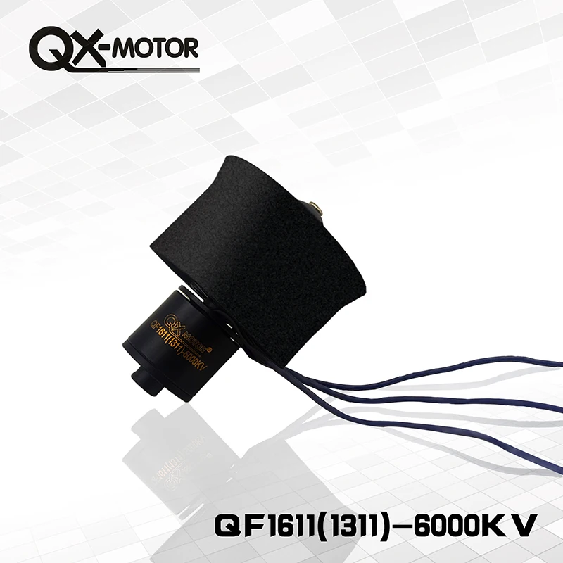 QX-мотор совершенно новый DIY Drone EDF части 30 мм 6 лезвий воздуховод QF1611 6000KV