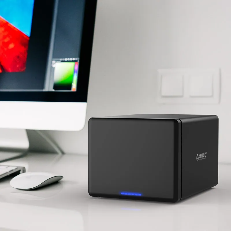 ORICO 5 Bay SATA to Type-c USB3.1 HDD корпус Высокая скорость Гбит/с Raid док-станция Поддержка 50 ТБ