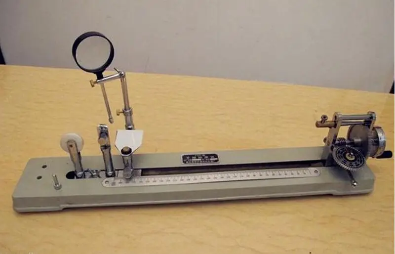 Ручной тестер пряжи счетчик волоконно-тканевой тестирующей машины оборудование