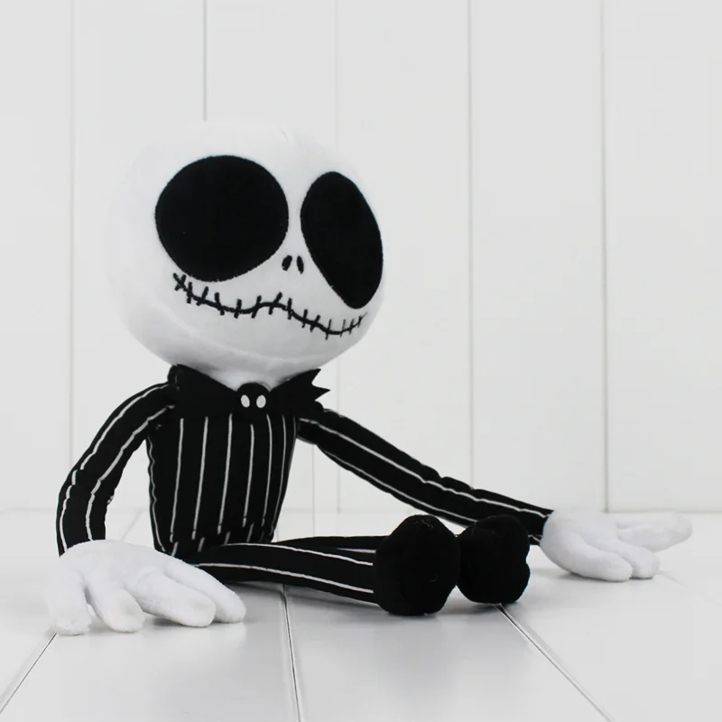 Плюшевая кукла Кошмар перед Рождеством 35 см Jack Skellington мягкая игрушка для детей|plush