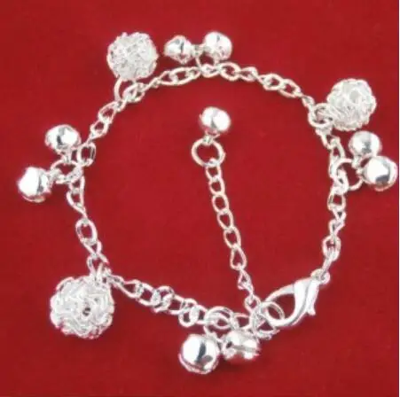SL 0365 Bracelet female Korean version of the simple wild bells alloy anklet ladies students retro bracelet girls sweet jewelry | Украшения