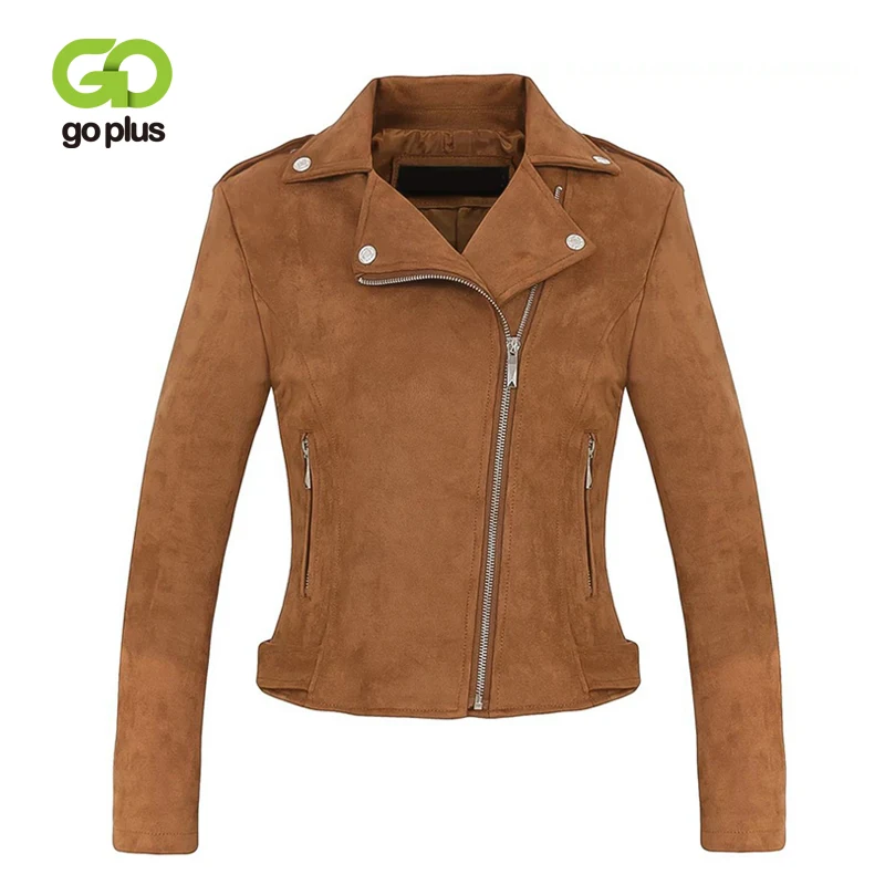 GOPLUS искусственная замшевая куртка Для женщин сексуальные женские сапоги на