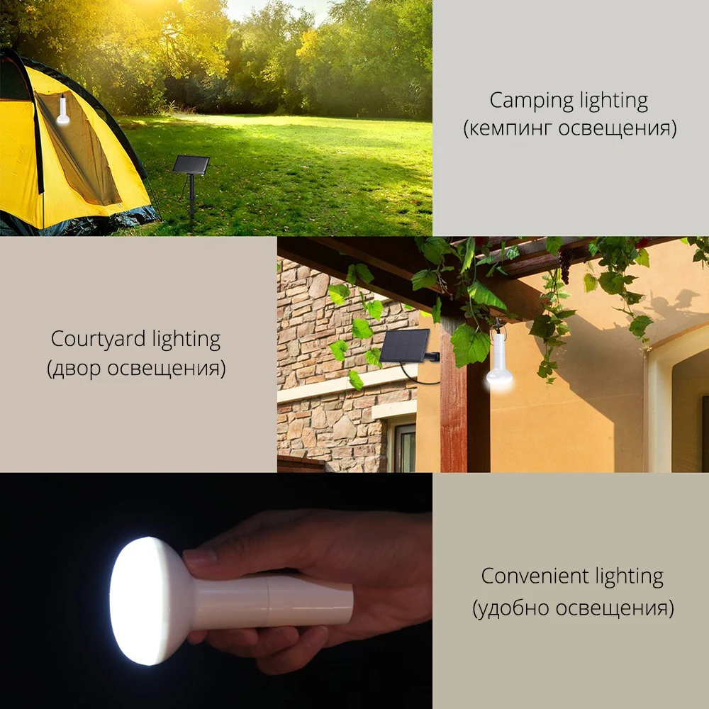 Vinokuro полезные Питание Сохранение 0 7 светодио дный Вт Портативный LED Палатка