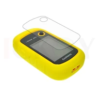 ickoy handheld gps silicon rubber protect yellow case cover lcd screen protector for garmin etrex 10 20 30 10x 20x 30x 201x