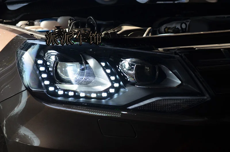 HID 2011 ~ 2015 автомобильный Стайлинг для Touareg фар sharan Golf7 routan saviro polo passat magotan Головной