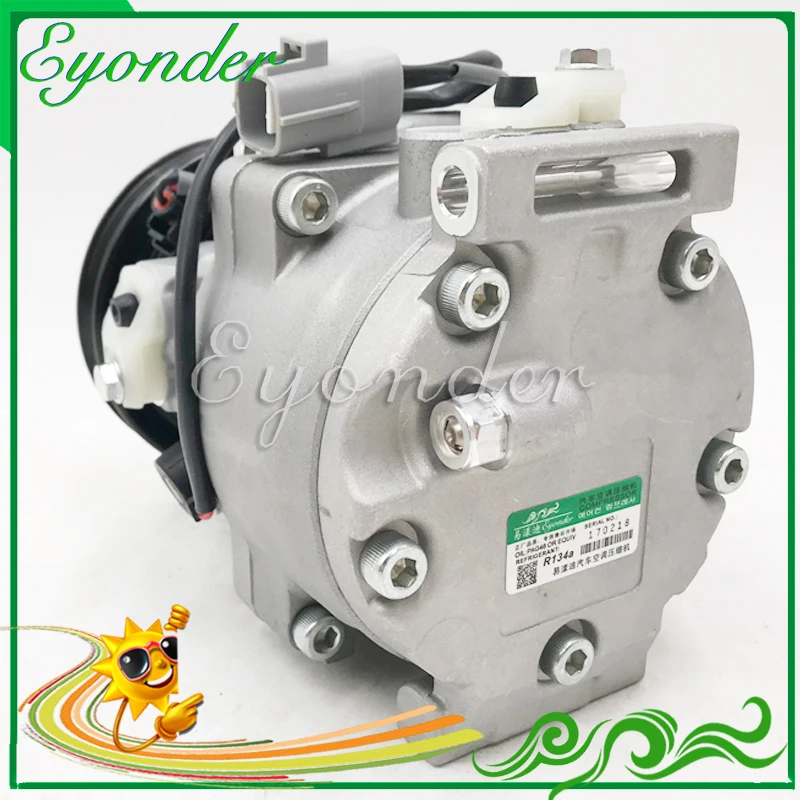 Car Air Conditioning AC A/C Compressor Cooling Pump SC08C Pulley PV4 for Toyota Starlet EP91R 1.3L 4 cyl 1996-1999 4421000034 | Автомобили