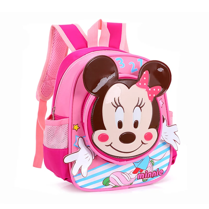 Disney Cartoon Mickey школьный рюкзак для детей книжные сумки детский сад школьные рюкзаки