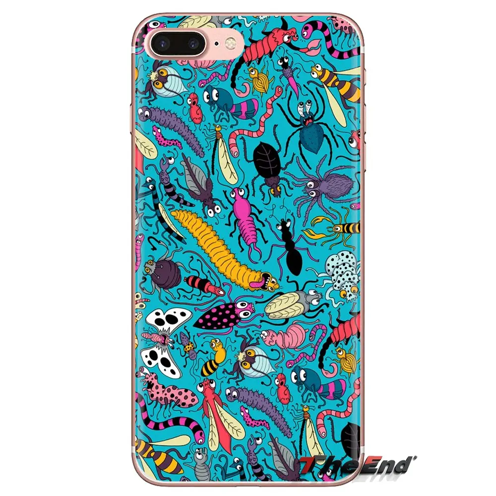 Прозрачный чехол из ТПУ для Samsung Galaxy S3 S4 S5 Mini S6 S7 Edge S8 S9 S10 Plus Note 3 4 5 8 9 в стиле панк
