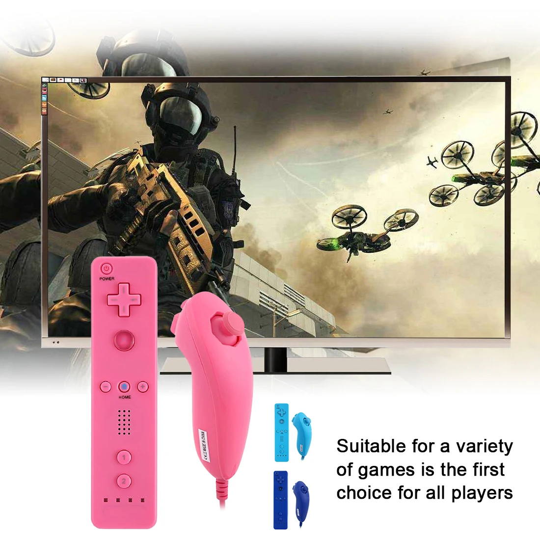 Беспроводной геймпад для Nintendo Wii пульт дистанционного управления высокого