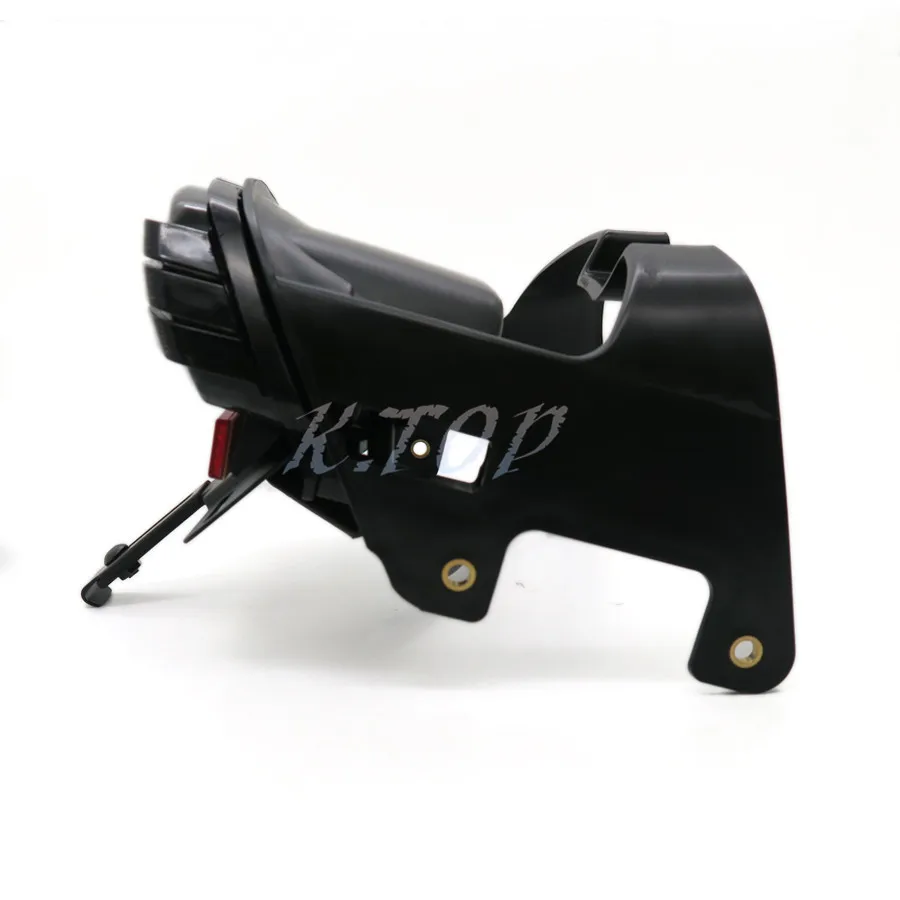 Smoke Tri-Bar LED Fender Turn Signal Tail Light License Plate Bracket For 08+ Harley Dyna Fat Bob |