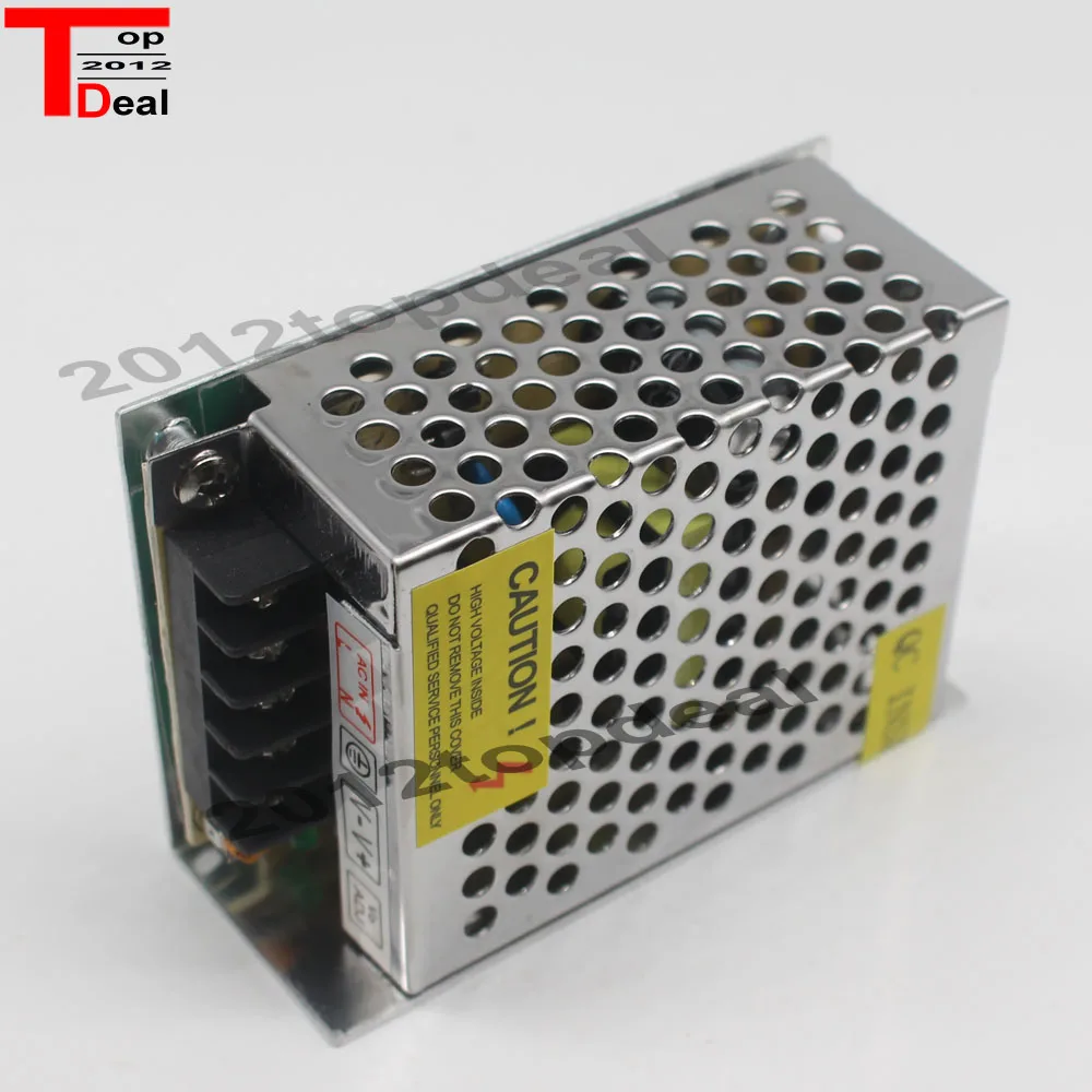 5 шт. AC 110 V-220 V к DC 12V 2A 25W переключатель питания Драйвер адаптер светодиодные полосы