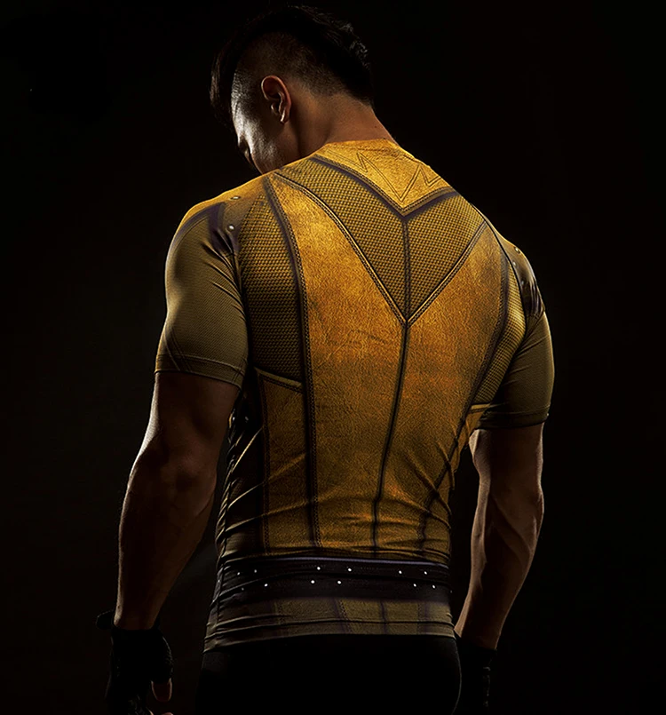 Мужской костюм для косплея футболка с 3D принтом реглан короткий рукав