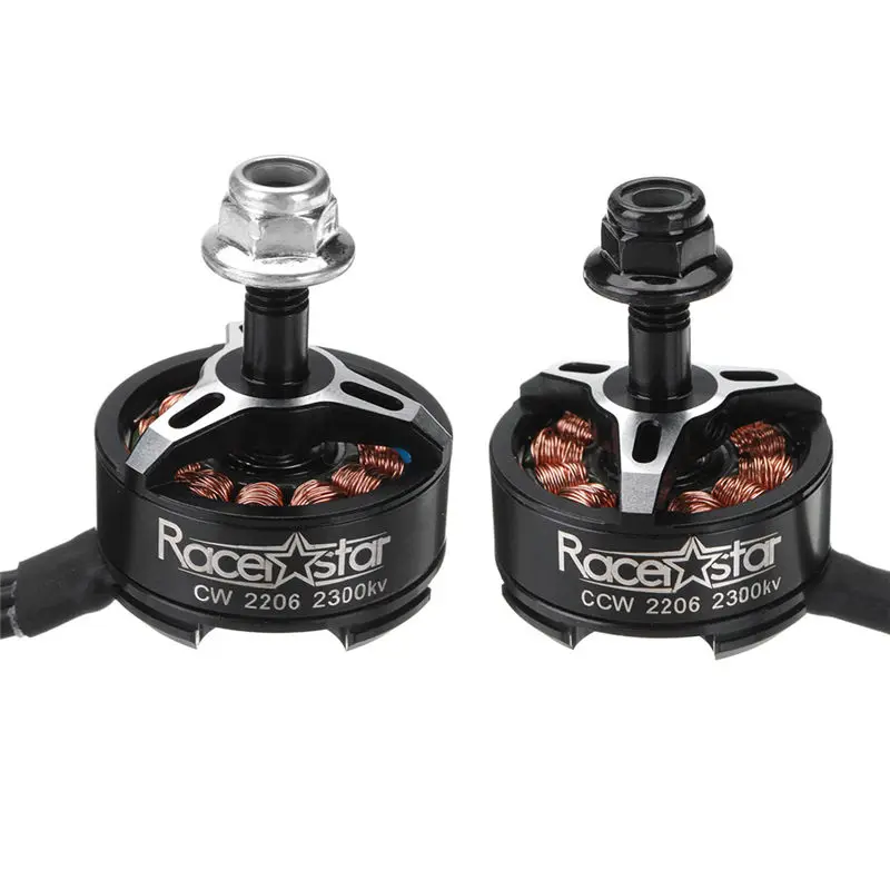 Бесщеточный двигатель Racerstar SPROG X 2206 2300KV 3 4S для начинающих Sprog Радиоуправляемый