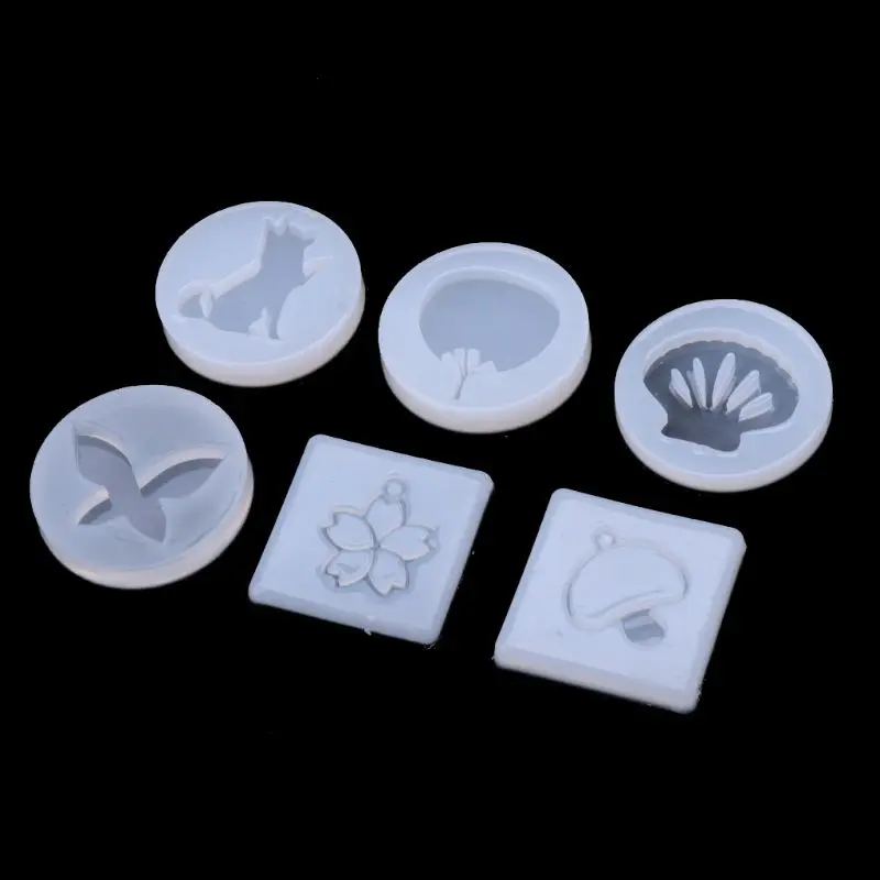 ПЭТ собака Вишневый цветок корпус вентилятора DIY ювелирные изделия кулон