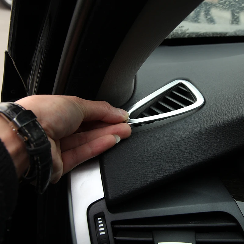 Хромовый бордюр для вентиляционного отверстия в машину BMW X5 f15 For X6|chrome dashboard|trim