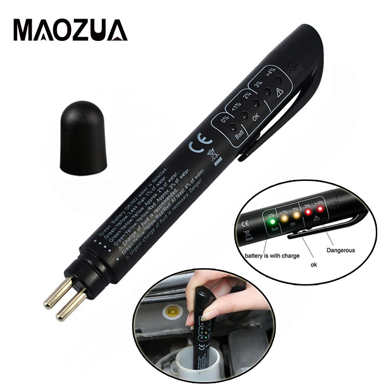 Автомобильный тестер тормозной жидкости диагностический инструмент для