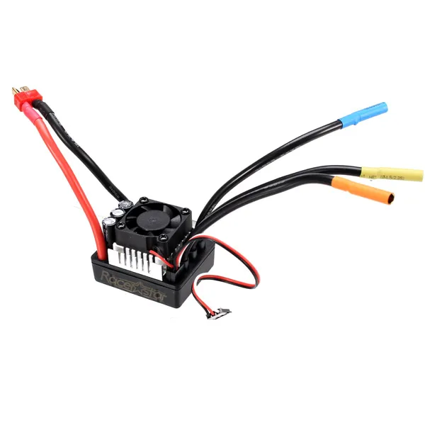 Racerstar 3660 бесщеточный водонепроницаемый Бессенсорный двигатель 80A ESC для 1/8 1/10 ралли с коротким ходом
