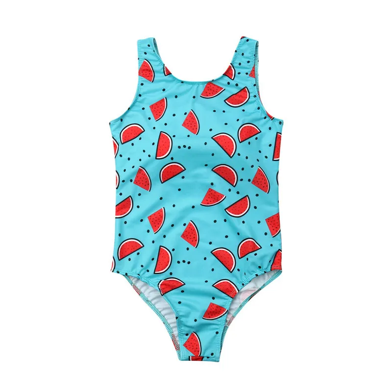 Модные Повседневные Семейные шорты из полиэстера с принтом арбуза для маленьких