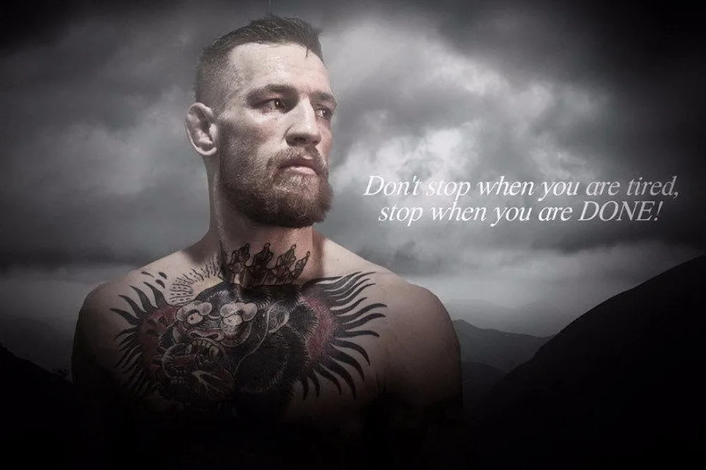 13221 Conor McGregor-Irish MMA UFC Featherweight Champion-настенная наклейка художественный плакат для