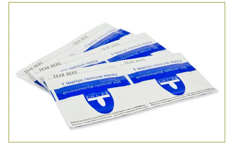 Чистящее средство для снятия гель лака салфетки безворсовые 100 шт./200 шт. ногтей