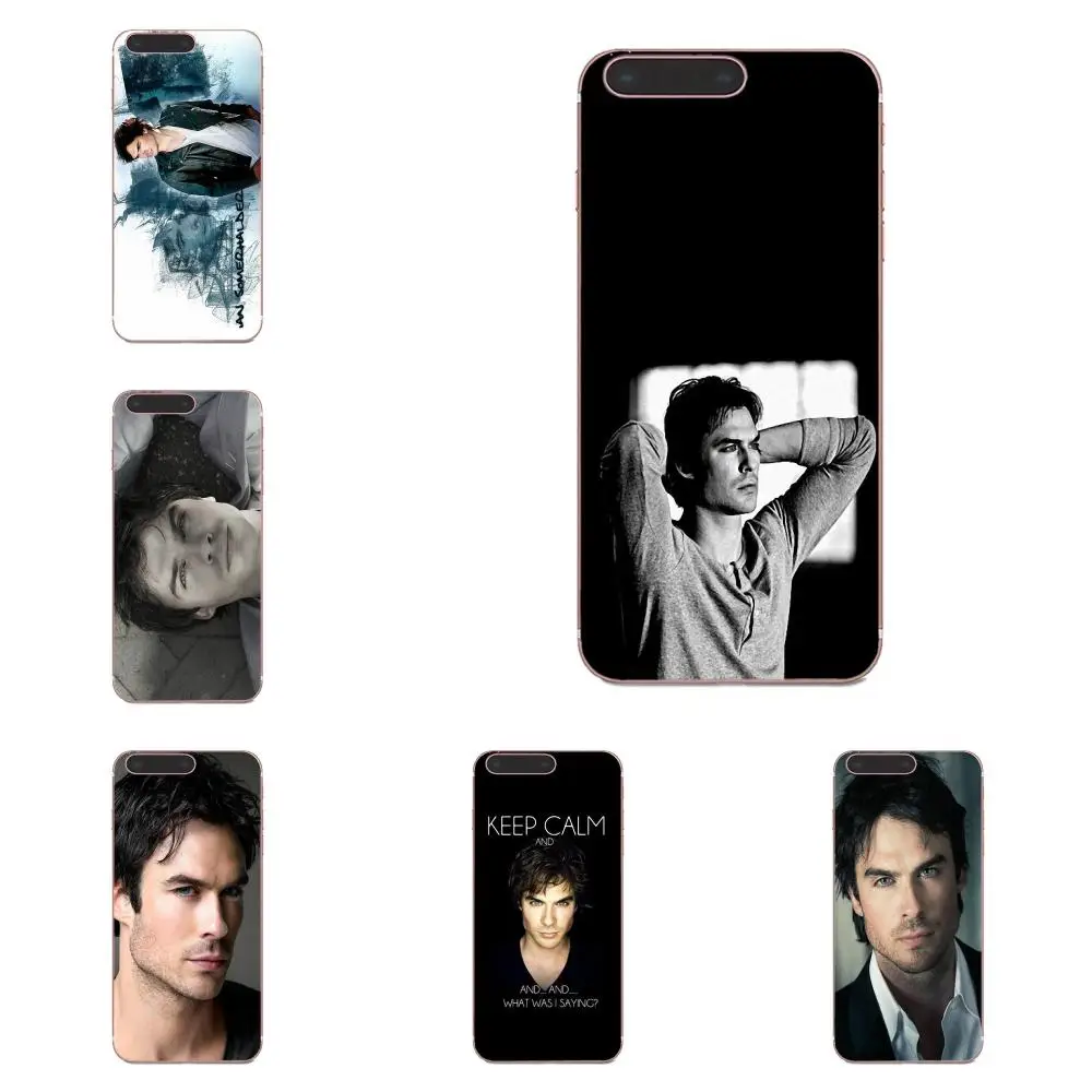 For Xiaomi Redmi Note 2 3 3S 4 4A 4X 5 5A 6 6A Pro Plus TPU Printing Ian Joseph Somerhalder License | Мобильные телефоны и