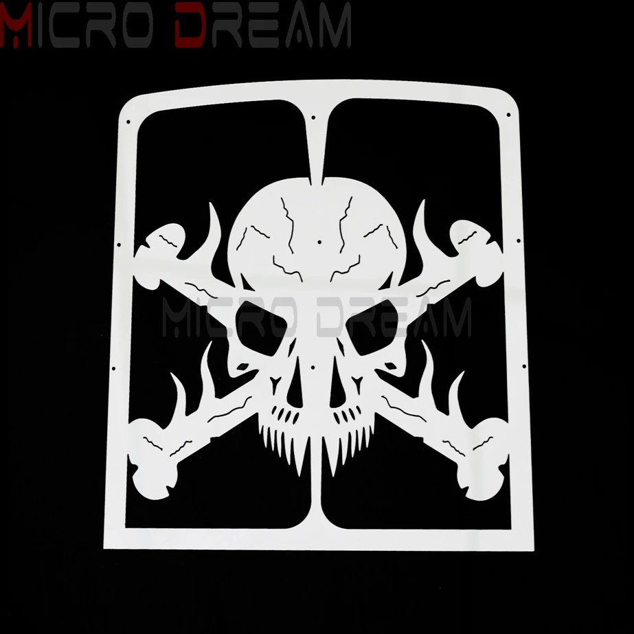 Хромированный радиатор-гриль из нержавеющей стали с черепом для Yamaha Banshee 1987-2012 |