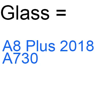 4 шт. 3D закаленное Стекло пленка для samsung M20 M10 M30 A30 A50 Экран протектор Стекло листовая пленка A7 A750 A8 плюс - Цвет: A8 Plus A730