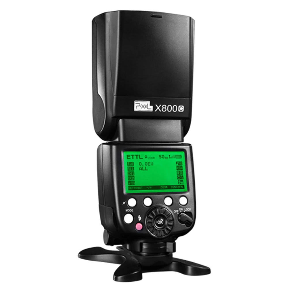 Набор трансмиттеров Pixel X800C PRO TTL HSS Flash Speedlite & King Pro для цифровых зеркальных камер