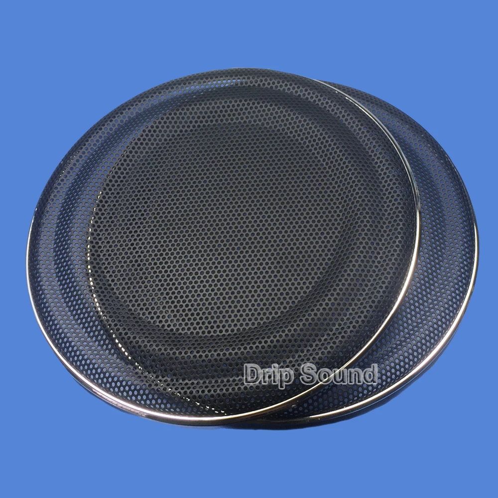 Сетчатая Крышка для автомобильного аудиодинамика 8 дюймов декоративная круглая