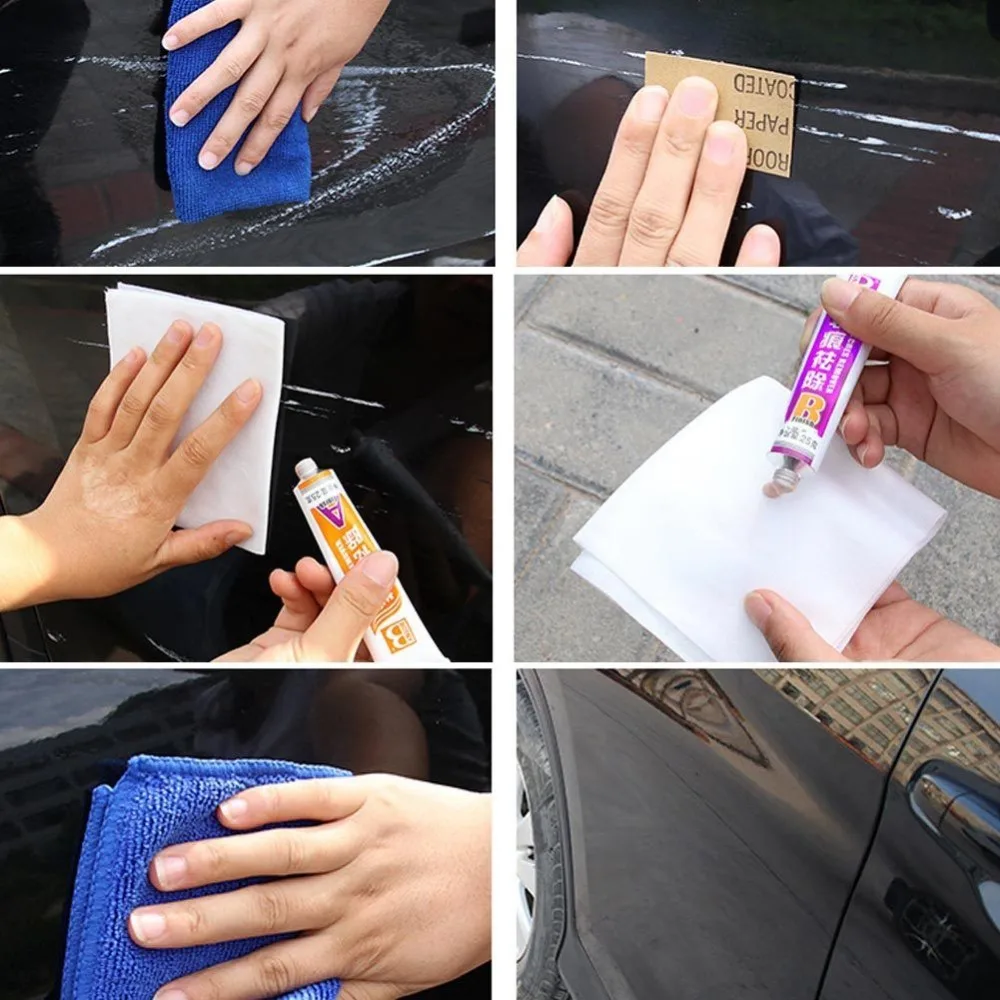 1 Набор автомобильный набор для ремонта царапин на теле восковое покрытие уход за