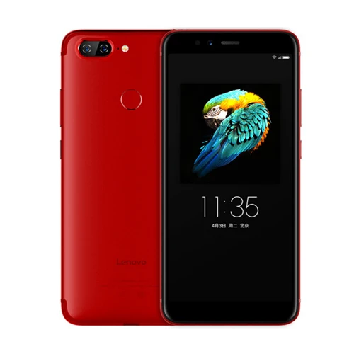 Lenovo S5 Red lenovo S5 смартфон K520 K520T 64 Гб Поддержка OTA отпечатков пальцев Snapdragon 625 Восьмиядерный двойной тыловой камеры - Цвет: Lenovo S5 Red