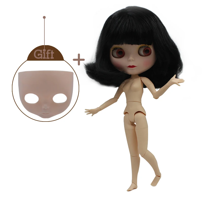 Matte Face SNO.11 Шарнирная кукла Blyth, Neo Blyth кукла Обнаженная Заказная матовое лицо куклы можно изменить макияж и платье DIY, 1/6 шарнирные куклы SO29 - Цвет: Matte Face SNO.11