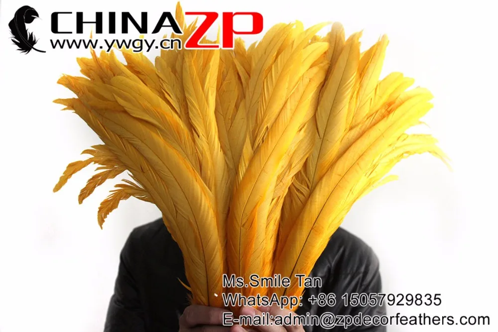 Стиль пера CHINAZP 35 ~ 40 см (14 16 дюймов) фотожелтая фотография для карнавала