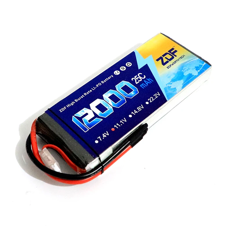 ZDF Lipo аккумулятор 3S 11,1 V 5000mAh 6000mah 8000mah 10000mah 12000mah 16000mah 25C 30C 50C для радиоуправляемого вертолета квадрокоптера