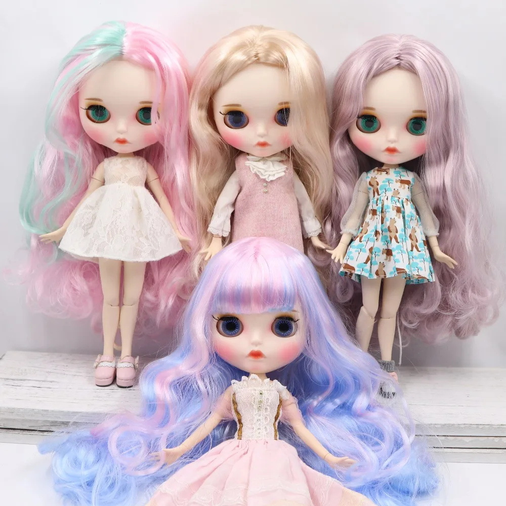 Кукла Blythe шарнирная с матовым лицом, 30 см, 1/6