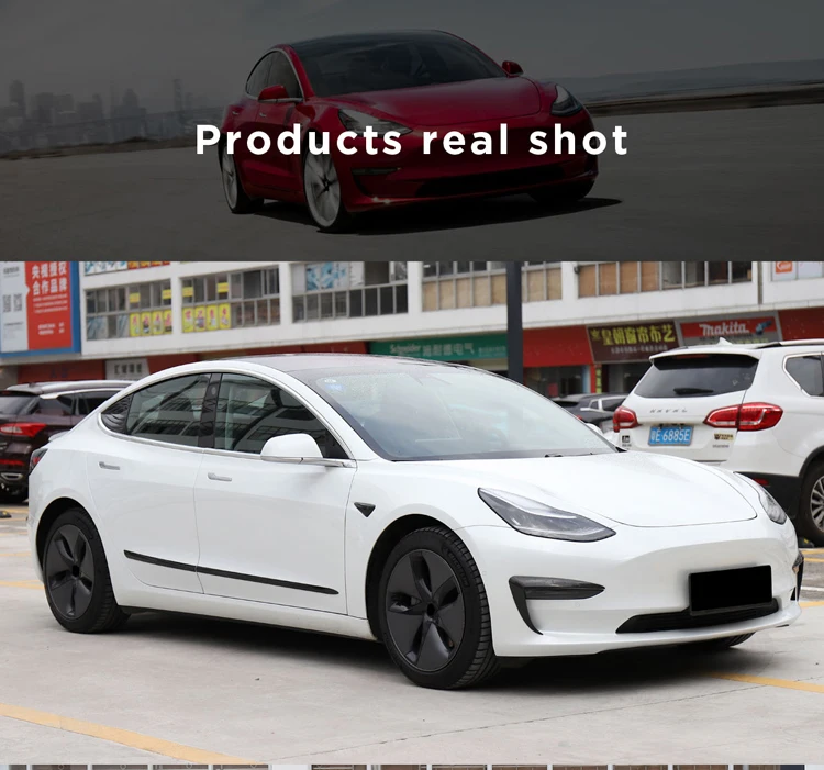 LUCKEASY автомобиль из нержавеющей стали отделка хвоста для Tesla модель 3- хвост ворота Отделка 1 компл